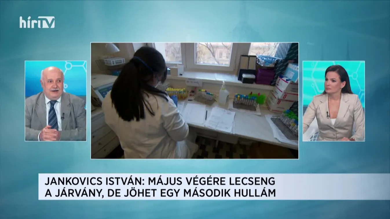 Jankovics István: A következő hetek döntik el, mikor tetőzik idehaza a járvány