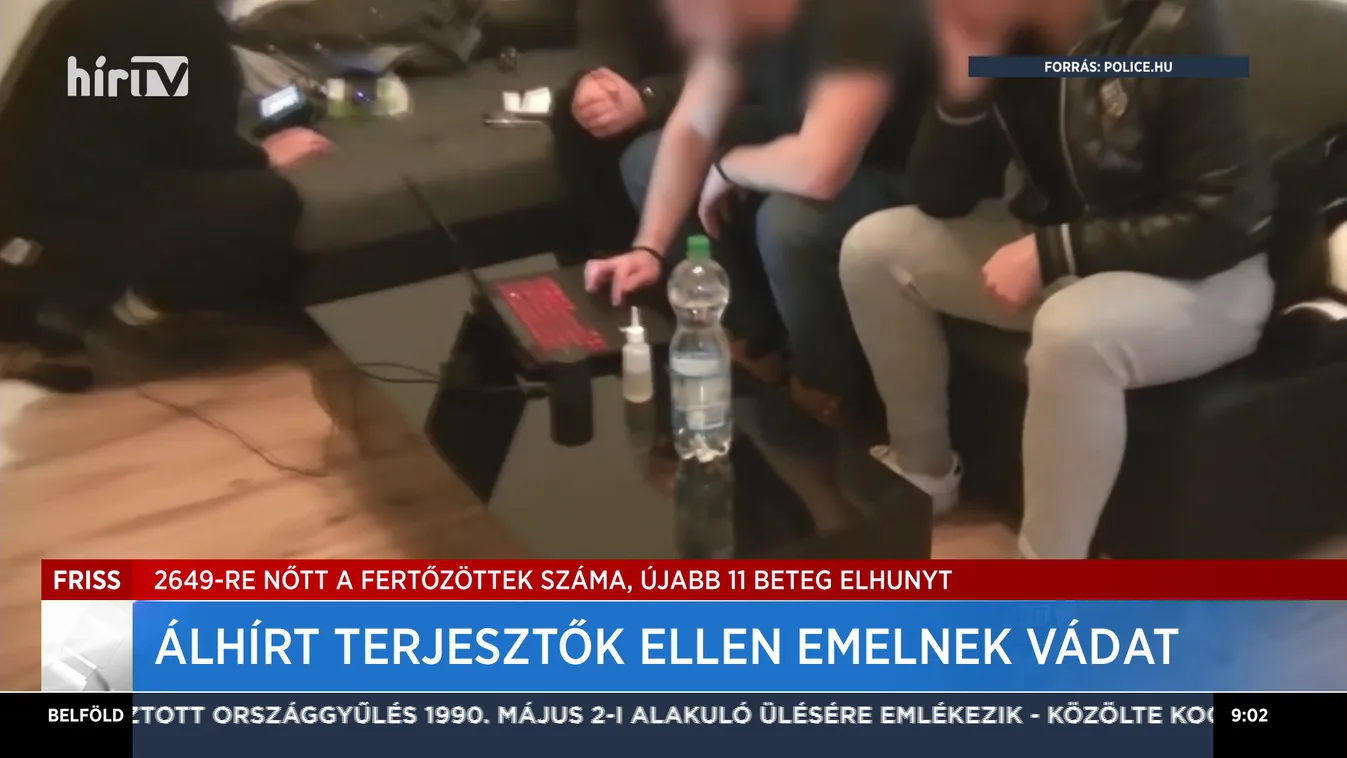 Álhírt terjesztők ellen emelnek vádat