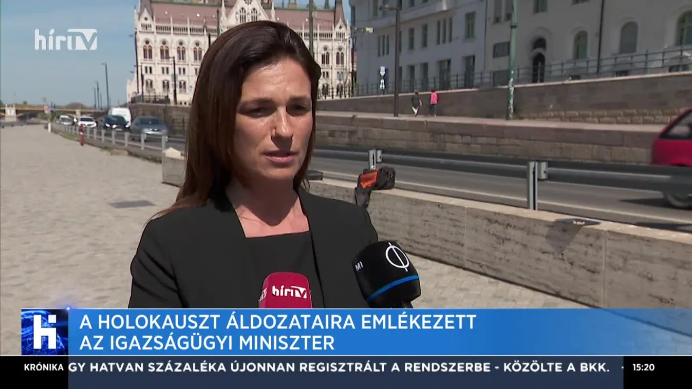 A holokauszt áldozataira emlékezett az igazságügyi miniszter