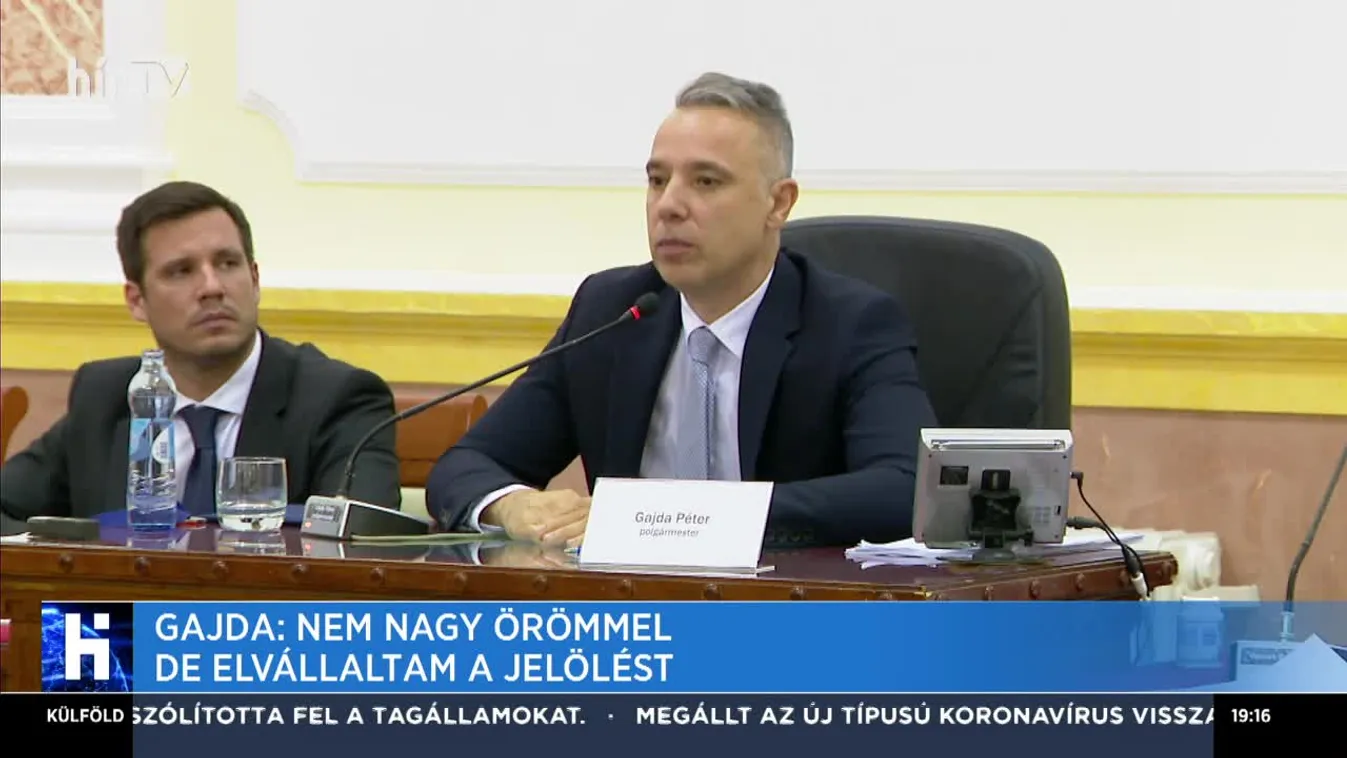 Gajda: Nem nagy örömmel, de elvállaltam a jelölést