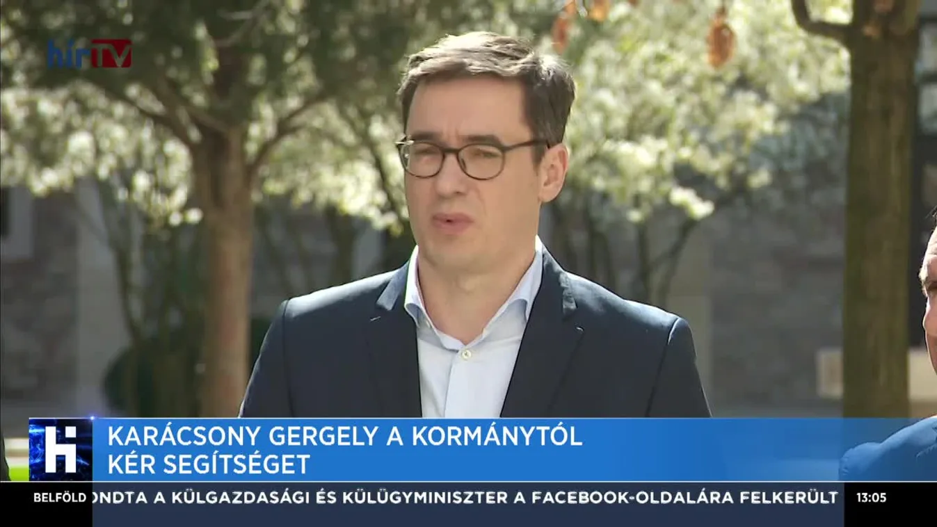 Karácsony Gergely a kormánytól kér segítséget