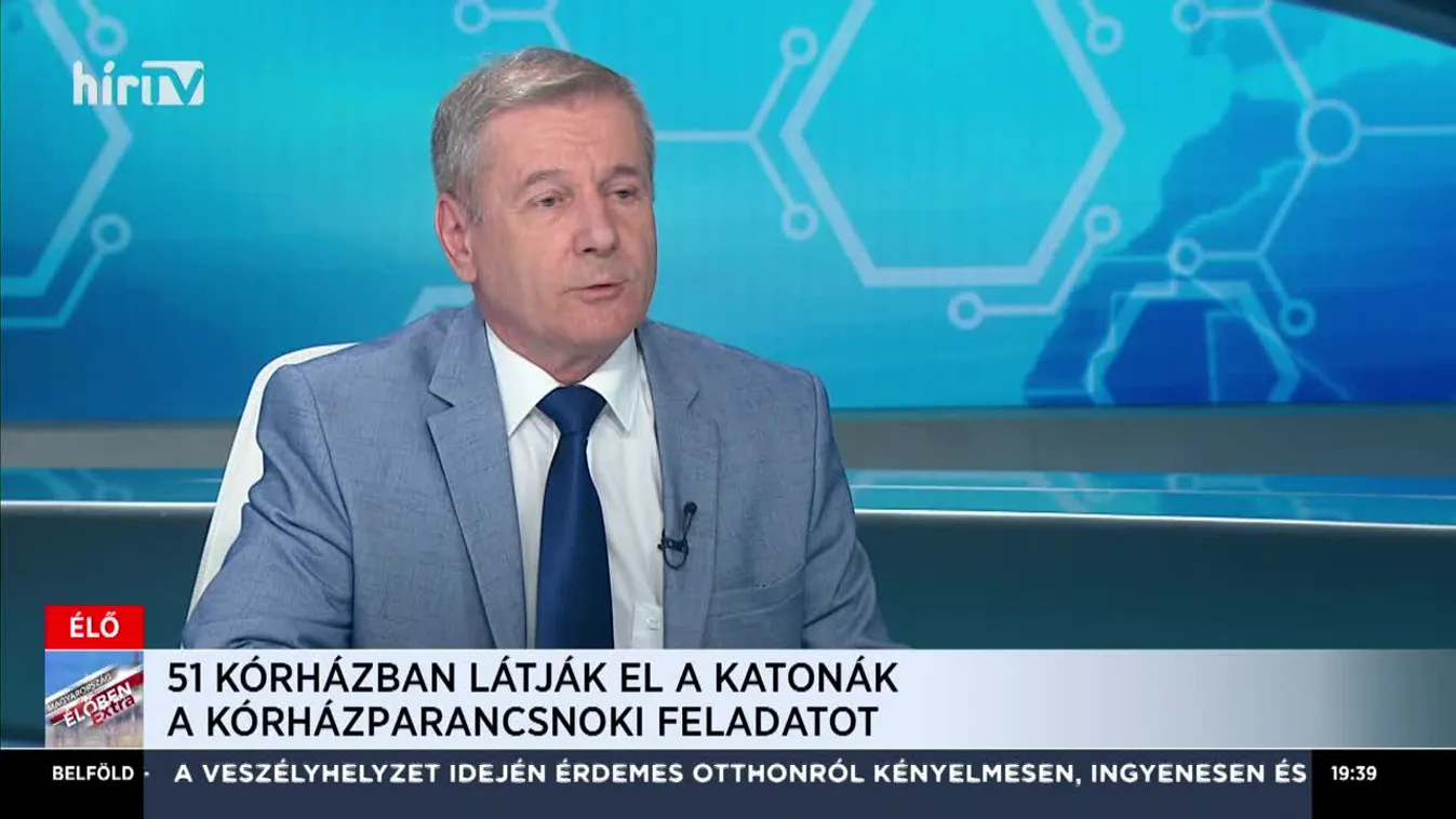 Benkő Tibor: Orvosszakmai kérdésekben a kórházparancsnokok nem döntenek