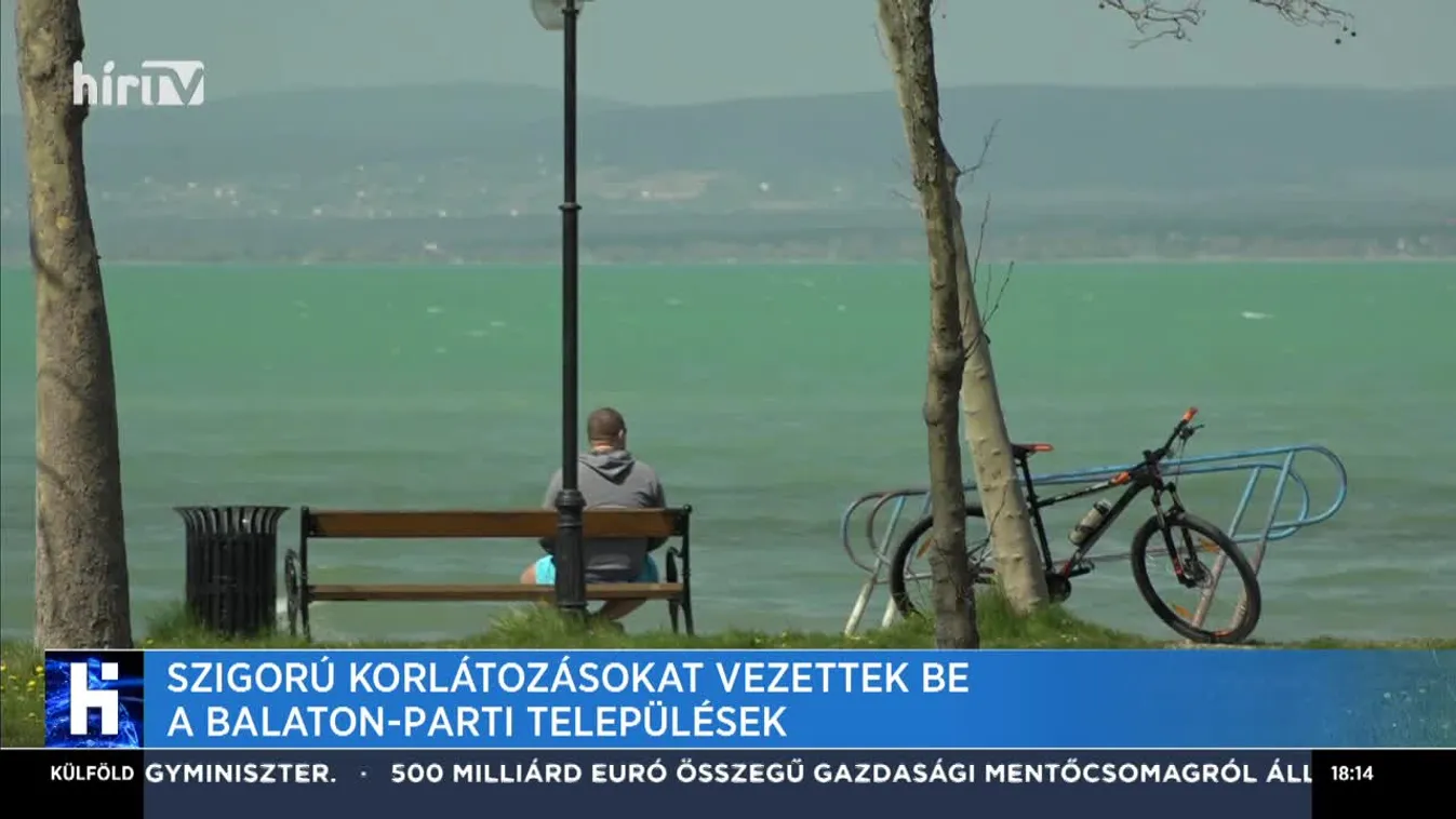 Szigorú korlátozásokat vezettek be a Balaton-parti települések