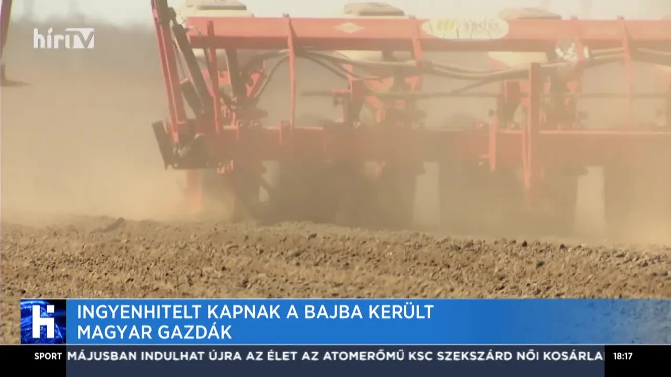 Ingyenhitelt kapnak a bajba került magyar gazdák