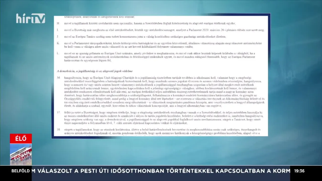 Magyarország élőben extra: Deutsch Tamással (2020-04-18)