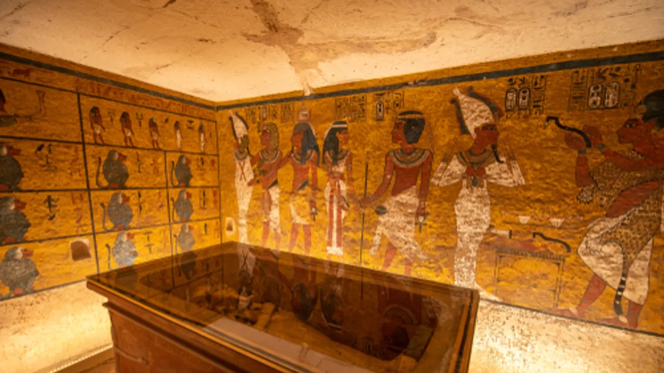 Több ezer éves, fából készült szarkofágot tártak fel Luxorban