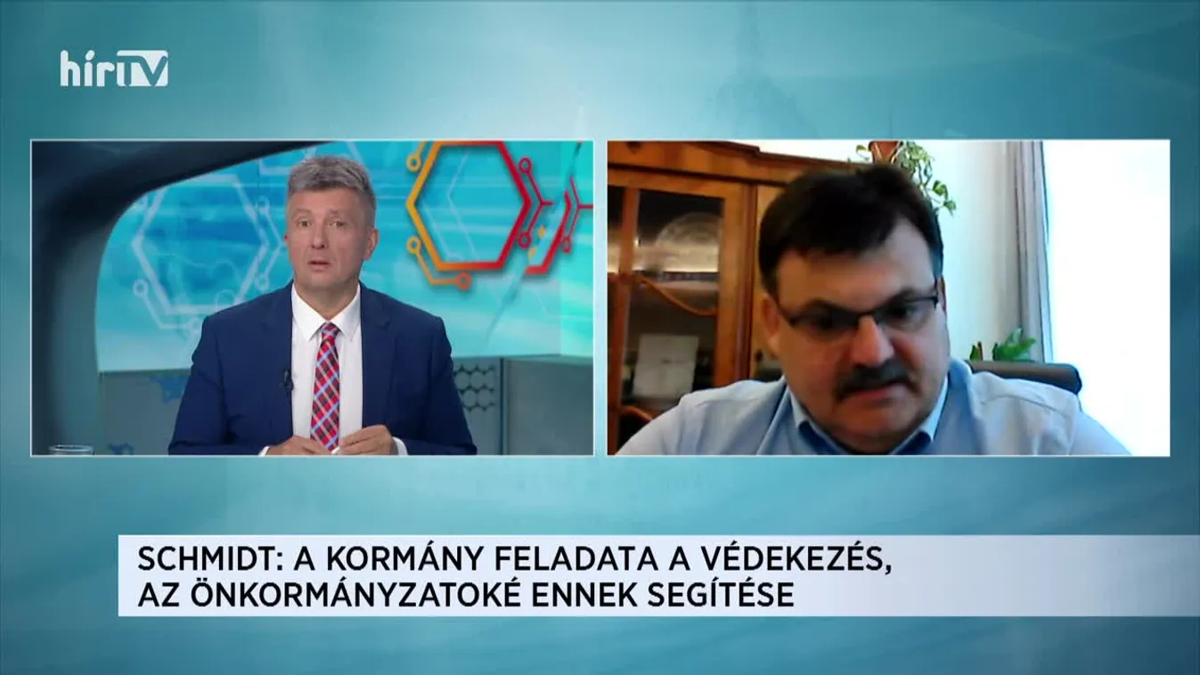 Schmidt: A kormány feladata a védekezés, az önkormányzatoké ennek segítése
