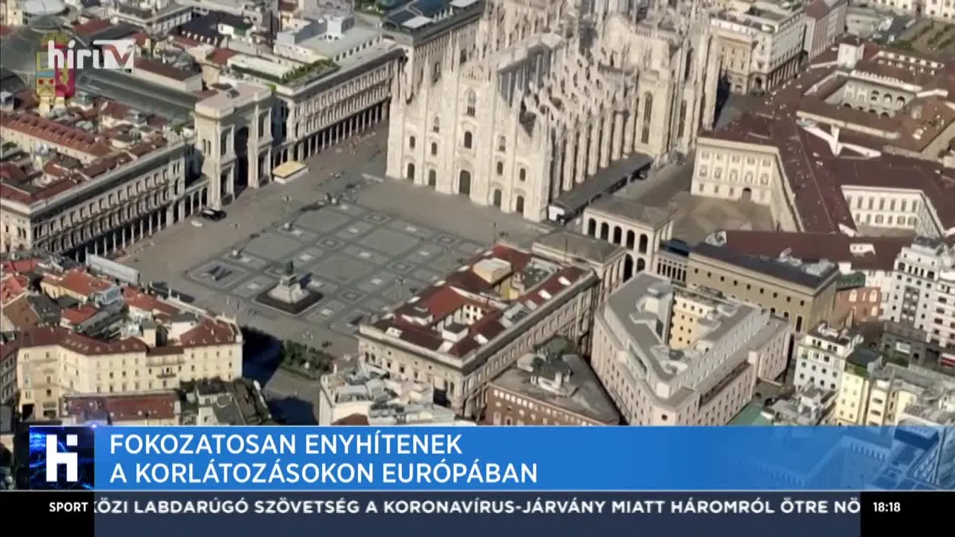 Fokozatosan enyhítenek a korlátozásokon Európában