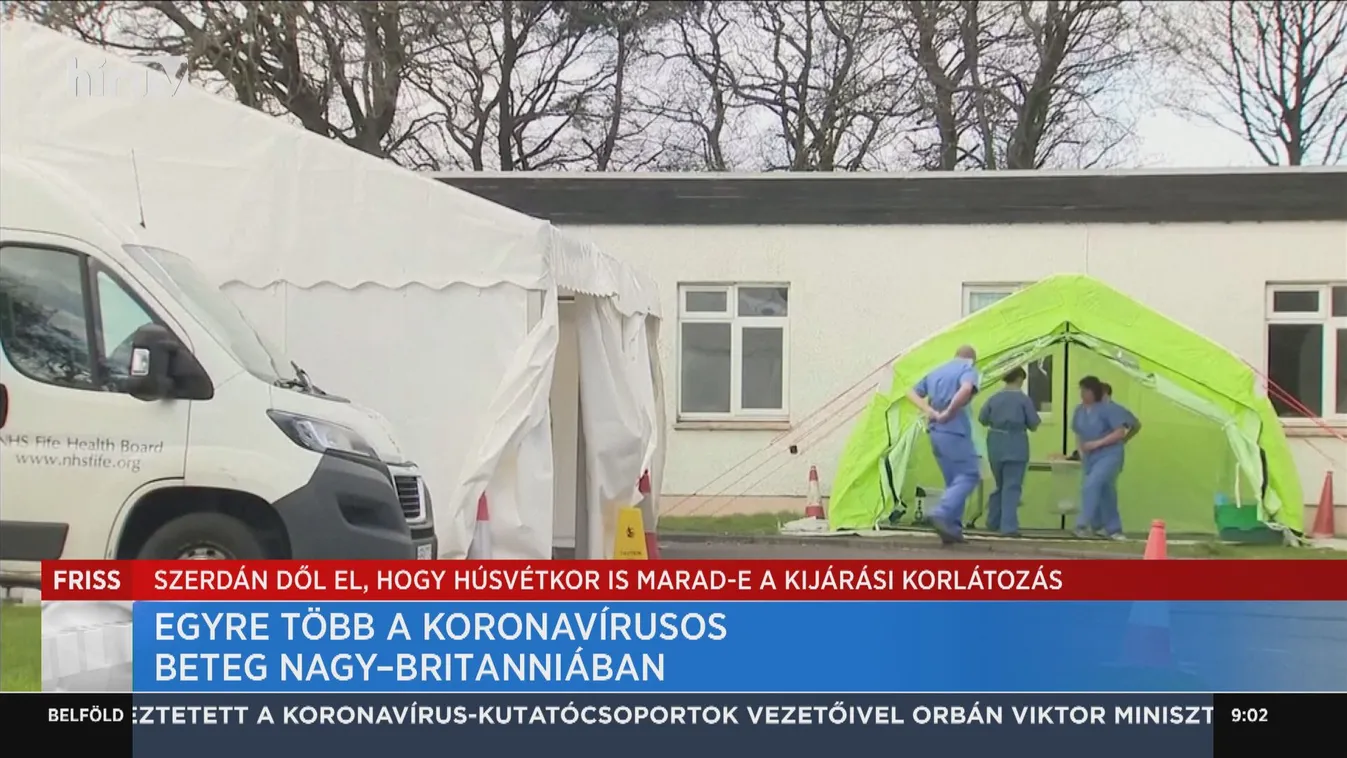 Egyre több a koronavírusos beteg Nagy-Britanniában