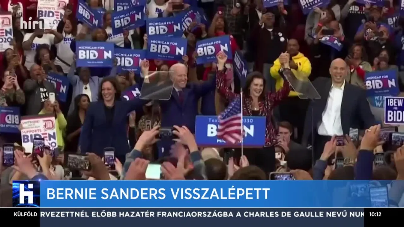 Bernie Sanders visszalépett