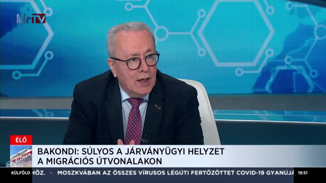 Bakondi György: Soros György provokációja igyekszik a migráció kérdését az európai közvélekedés szintjén tartani