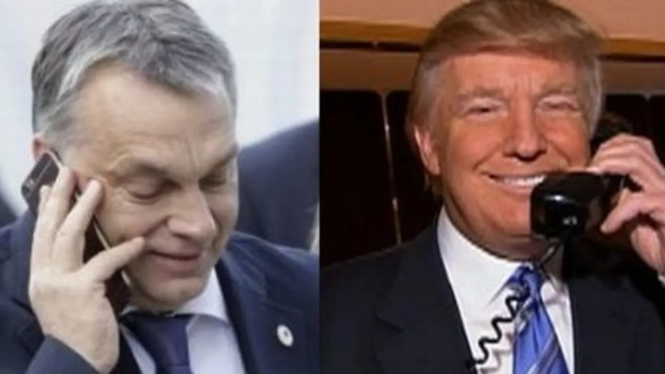 Orbán Viktor Donald Trumppal tárgyalt