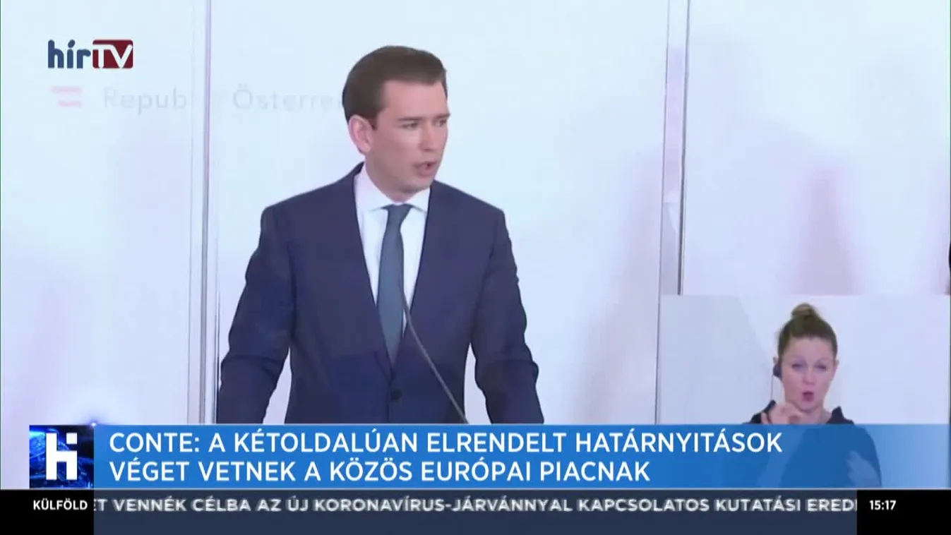 Conte: A kétoldalúan elrendelt határnyitások véget vetnek a közös európai piacnak