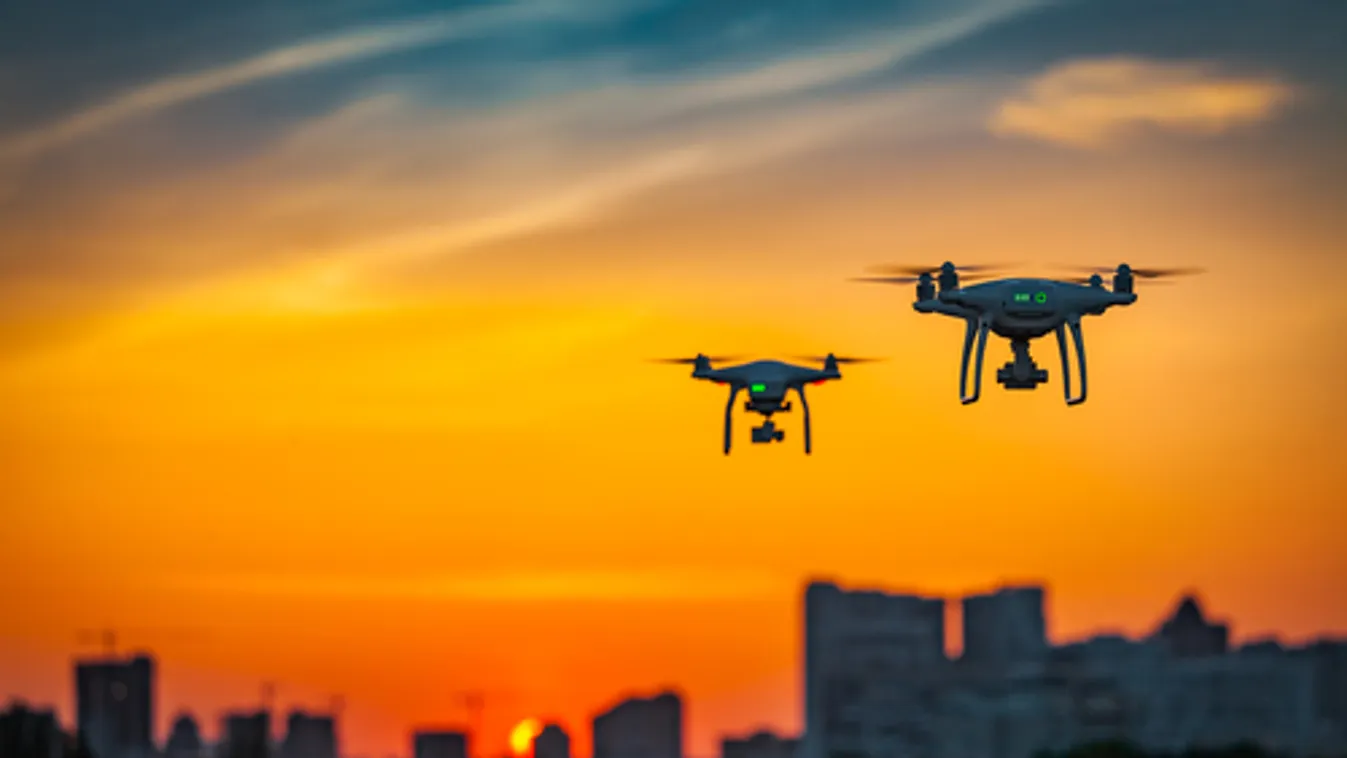 Drónokkal is felügyelik a kijárási korlátozások betartását Kecskeméten