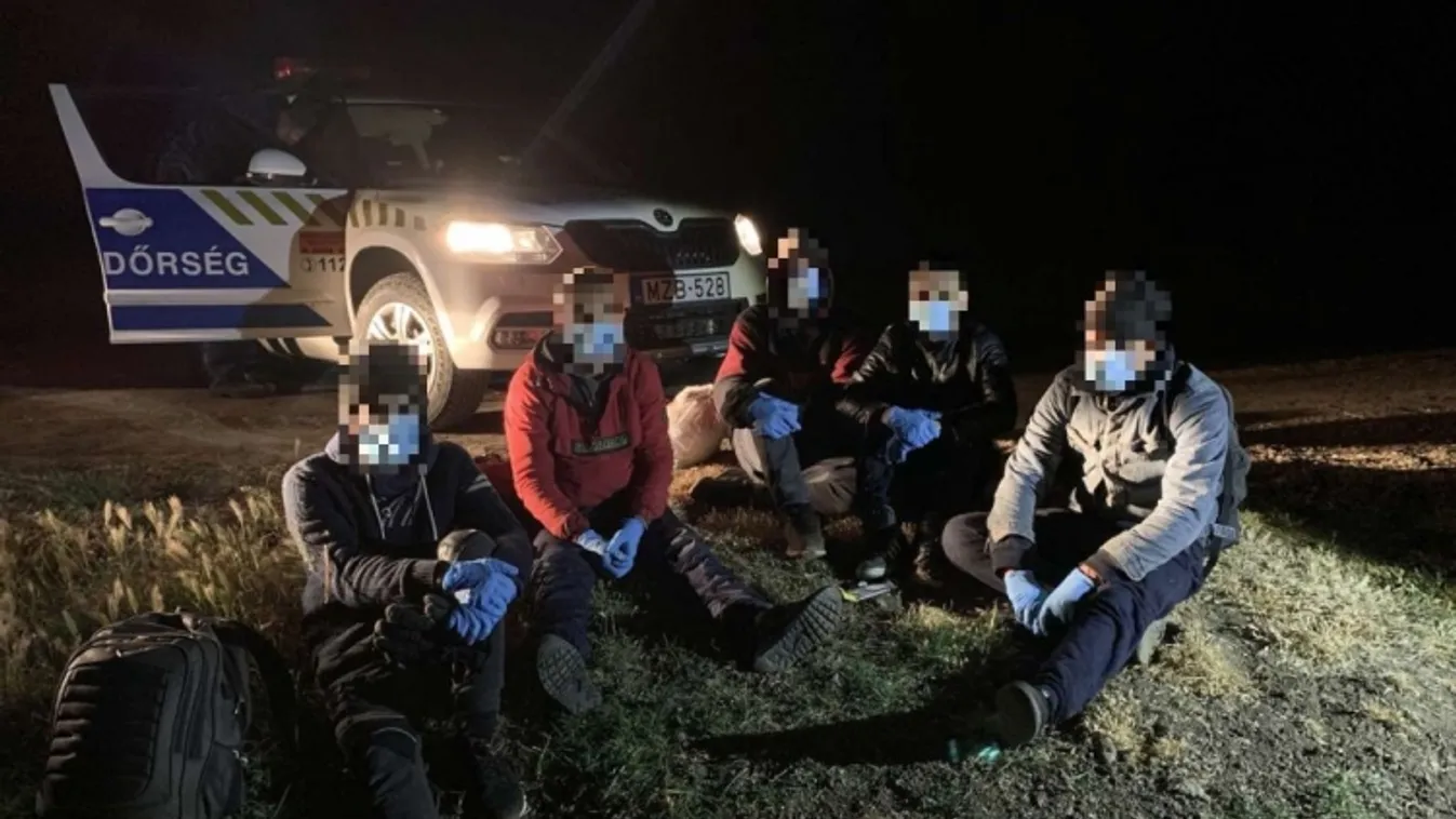 30 határsértőt tartóztattak fel Csongrád megyében