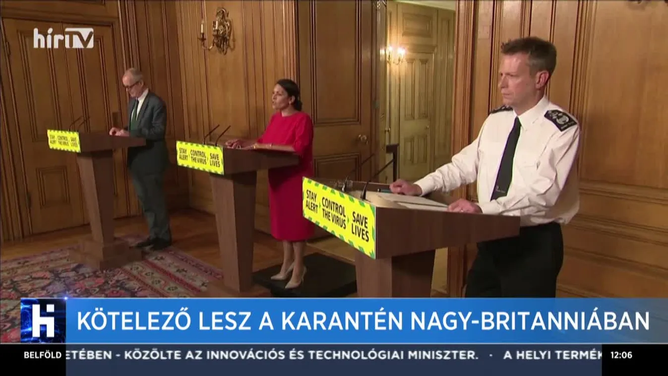 Kötelező lesz a karantén Nagy-Britanniában