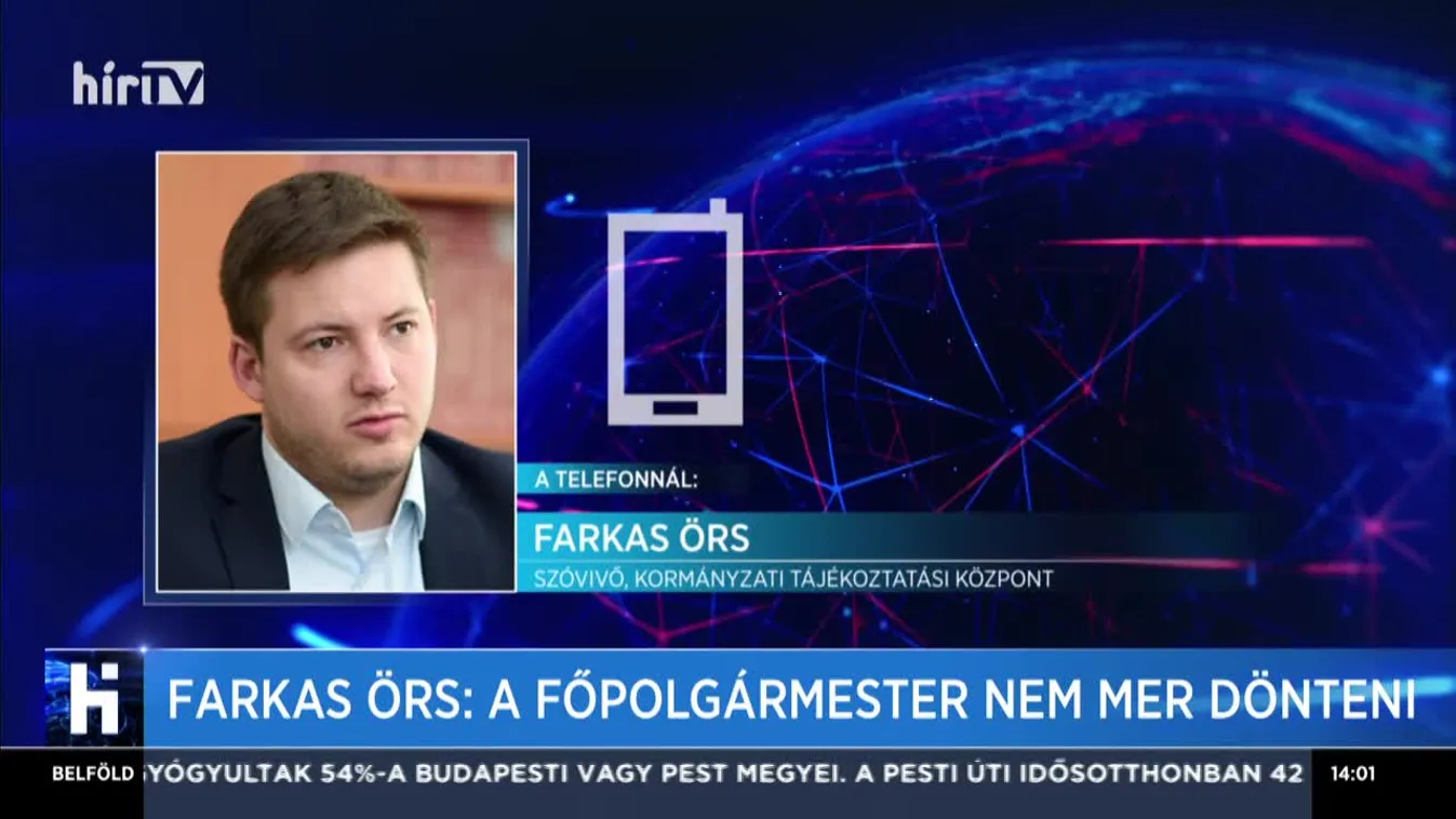 Farkas Örs: A főpolgármester nem mer dönteni