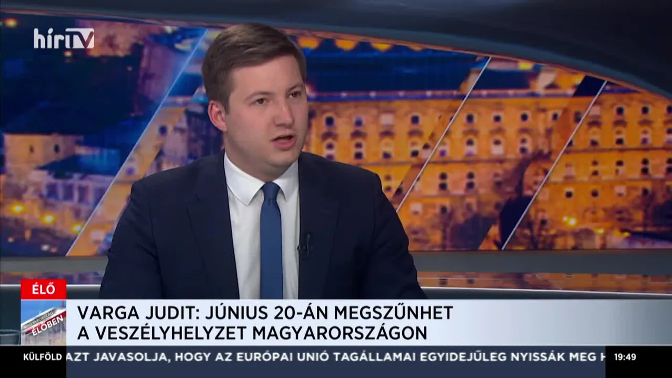 Farkas Örs: Az eddigi különleges jogrend teszi lehetővé a gyors újraindulást