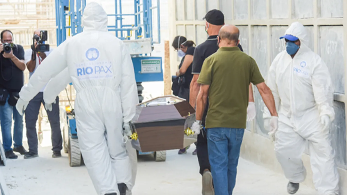 Brazíliában minden eddiginél több új koronavírusos halálesetet jelentettek