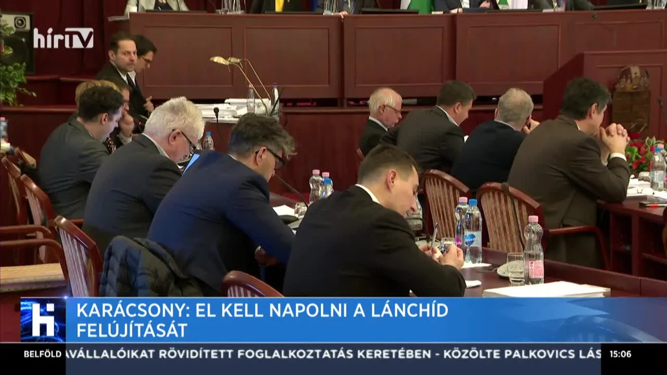 Karácsony: El kell napolni a Lánchíd felújítását