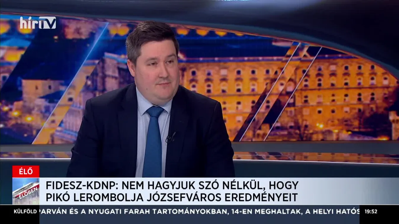 Vörös Tamás: Nem hagyjuk szó nélkül, hogy Pikó lerombolja Józsefváros eredményeit