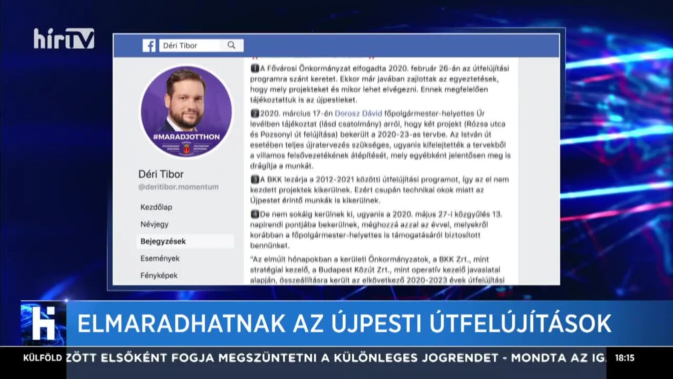 Elmaradhatnak az újpesti útfelújítások