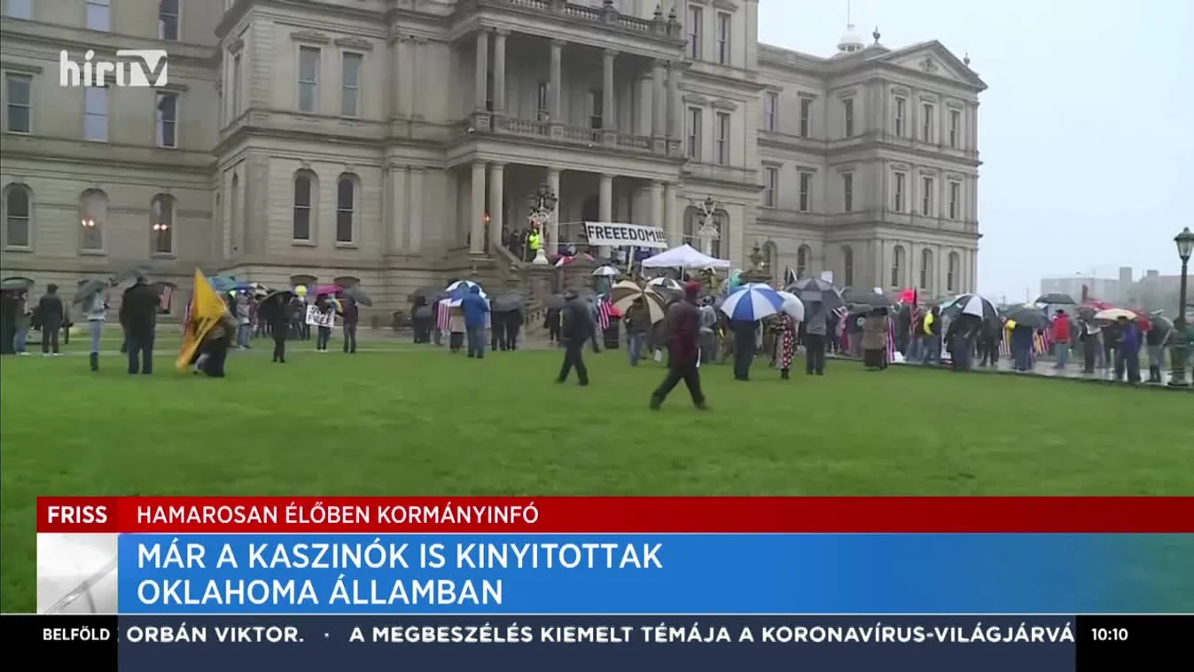 Tovább lazítanak a korlátozásokon az Egyesült Államokban