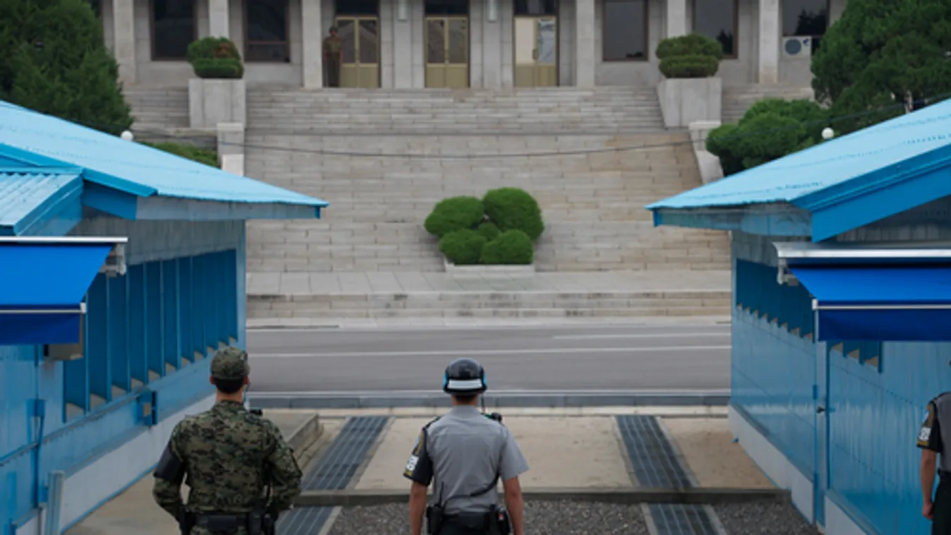 Lövöldözés volt a két Korea határán