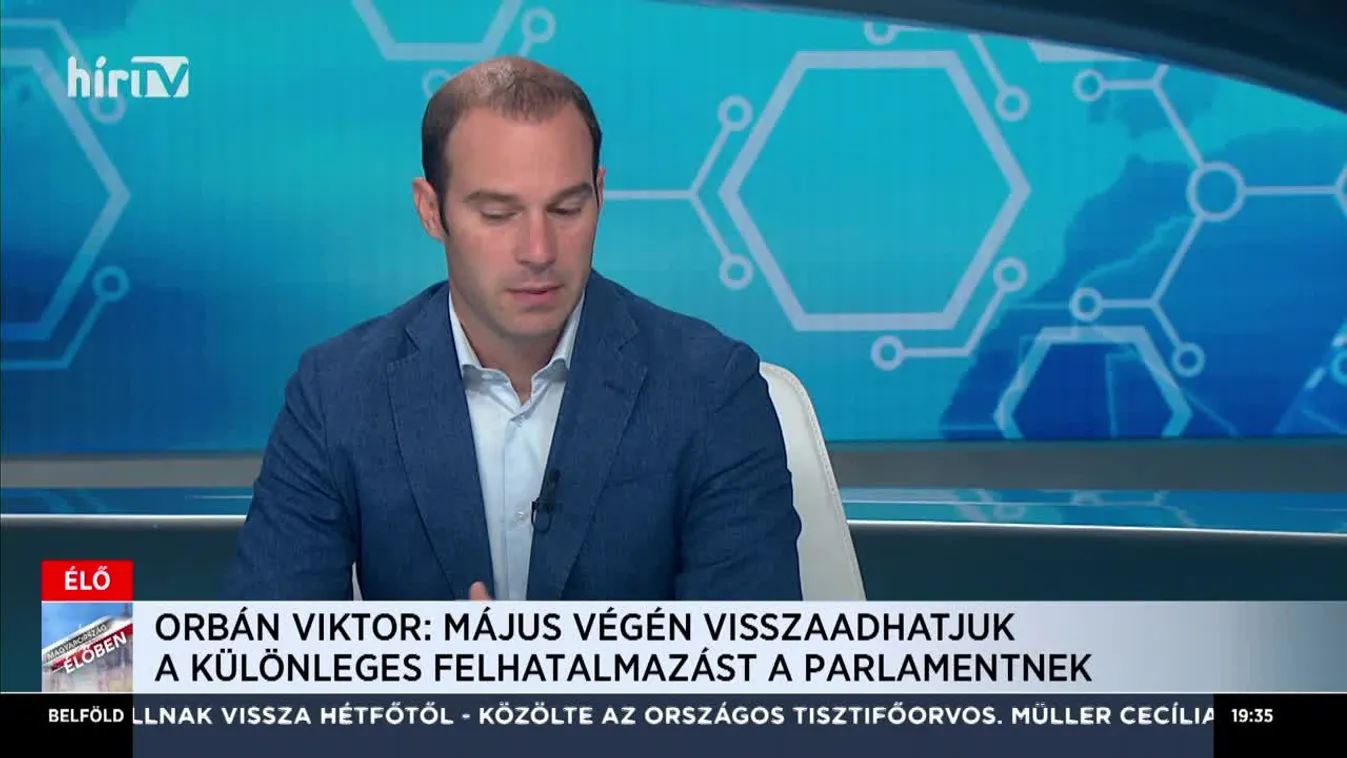 Magyarország élőben Hollik Istvánnal (2020-05-15)