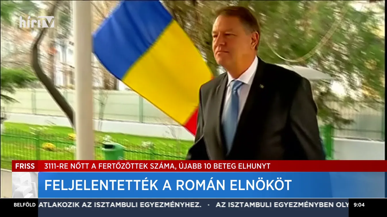Feljelentették a román elnököt