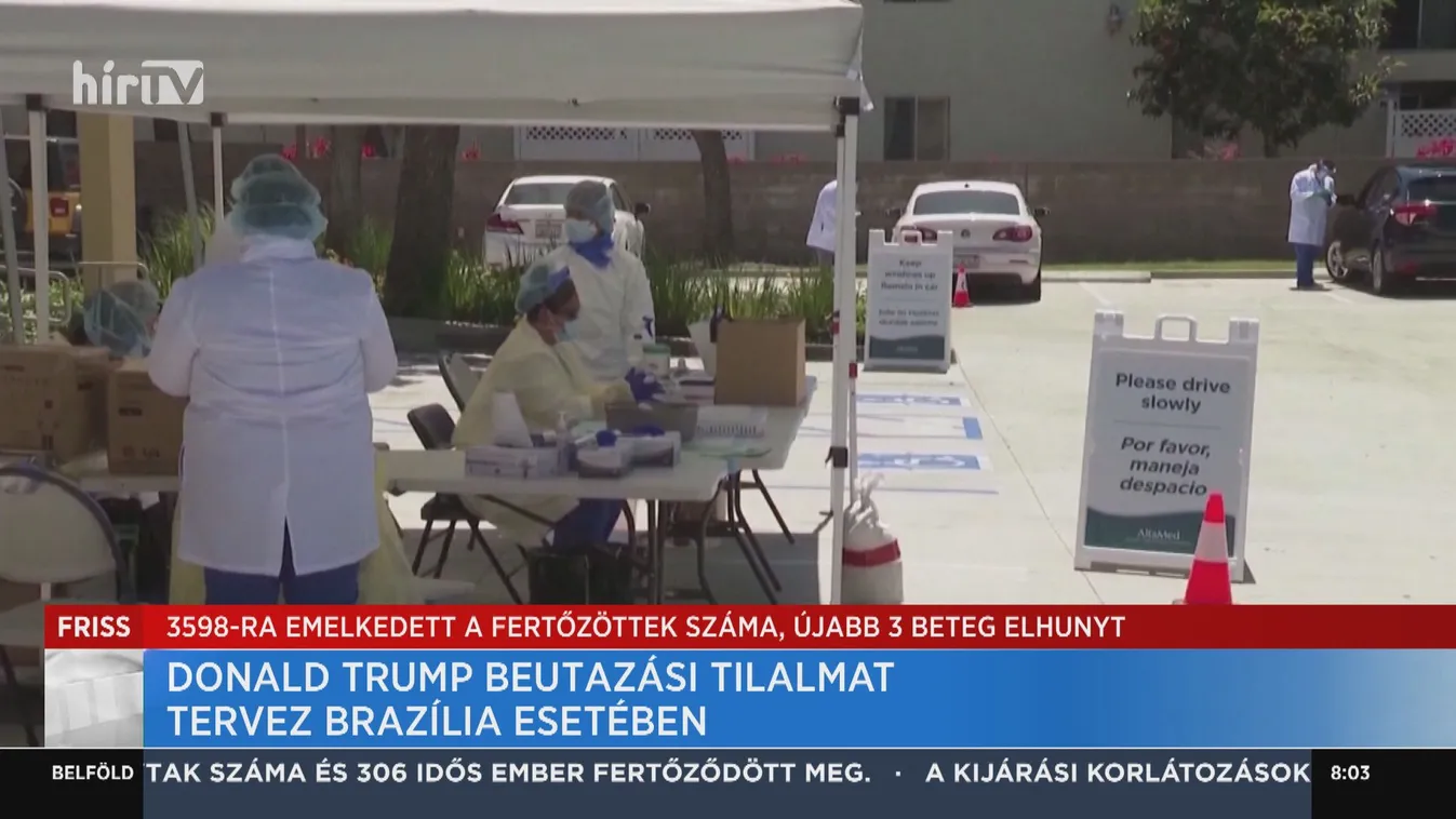 Donald Trump beutazási tilalmat tervez Brazília esetében