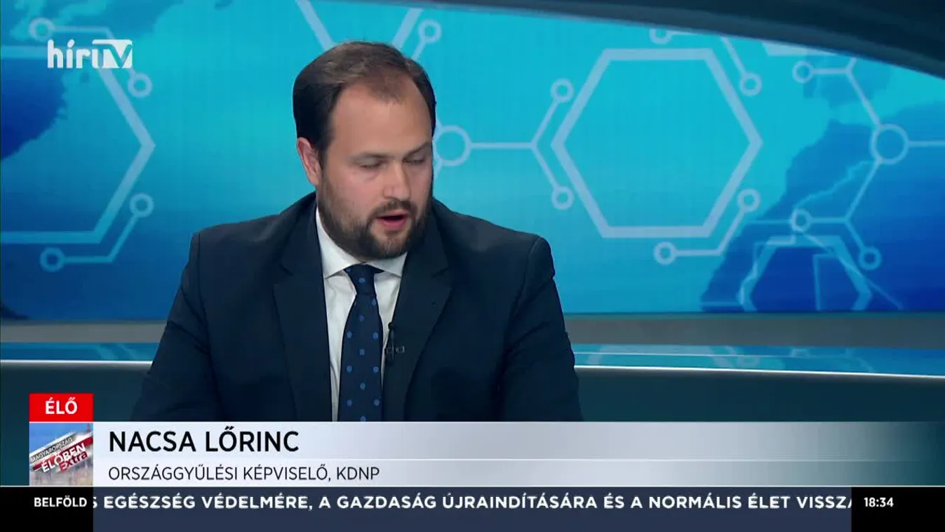 Magyarország élőben extra: Nacsa Lőrinccel (2020-05-18)