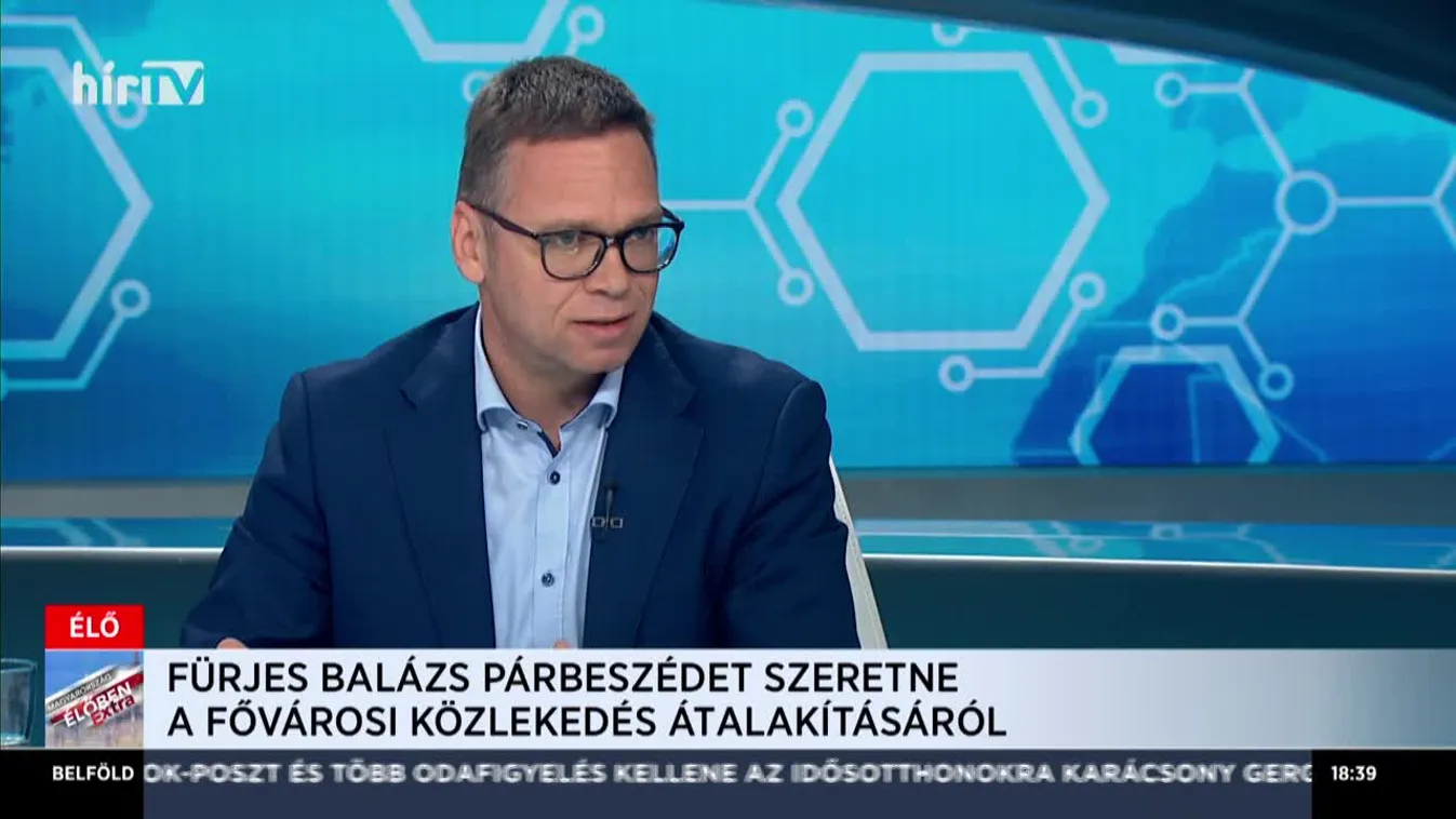Fürjes Balázs: Új egyensúlyra van szükség Budapest közlekedésében