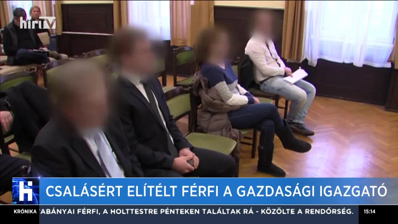 Csalásért elítélt férfi a gazdasági igazgató