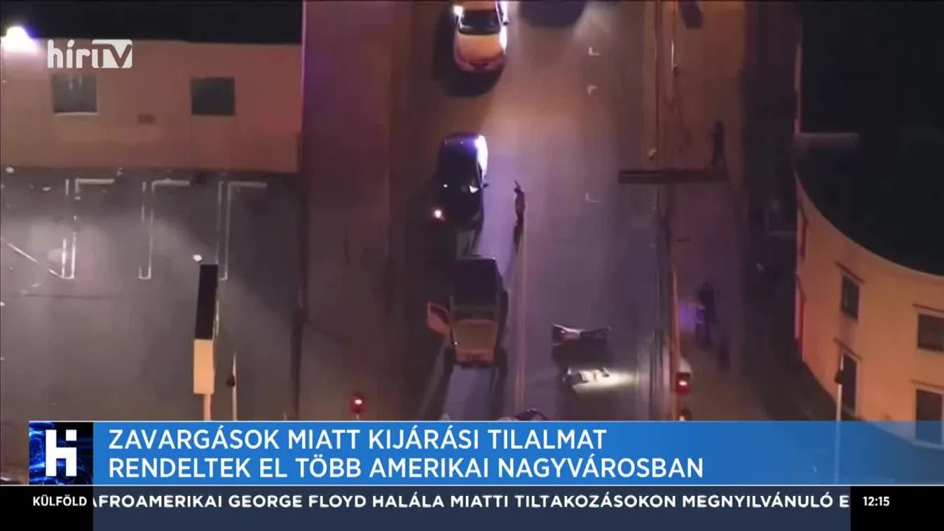 Zavargások miatt kijárási tilalmat rendeltek el több amerikai nagyvárosban