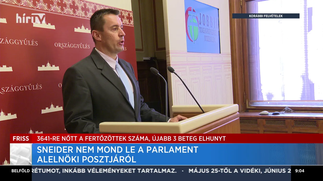 Sneider nem mond le a Parlament alelnöki posztjáról