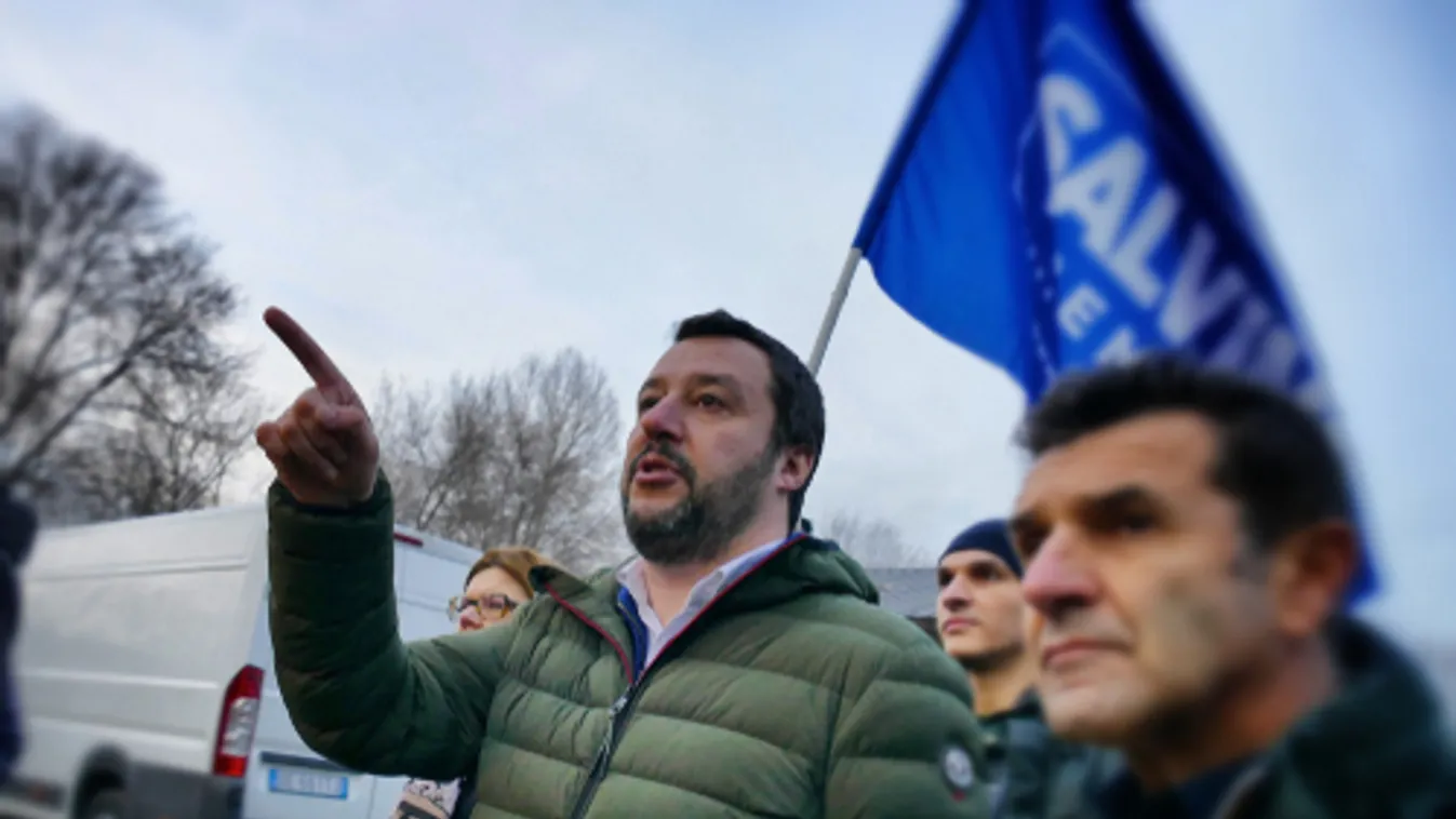 Utcára szólította az olaszokat a Matteo Salvini vezette Liga