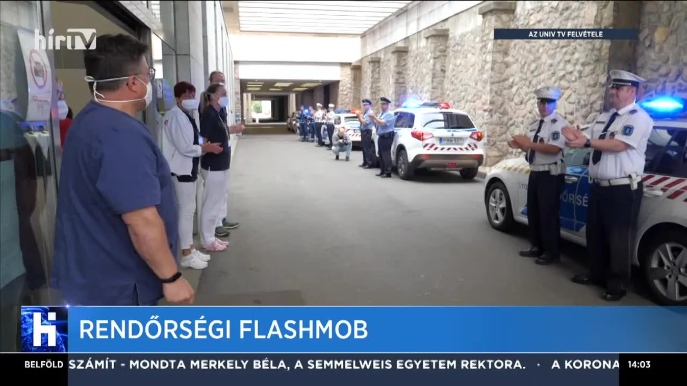 Rendőrségi flashmob