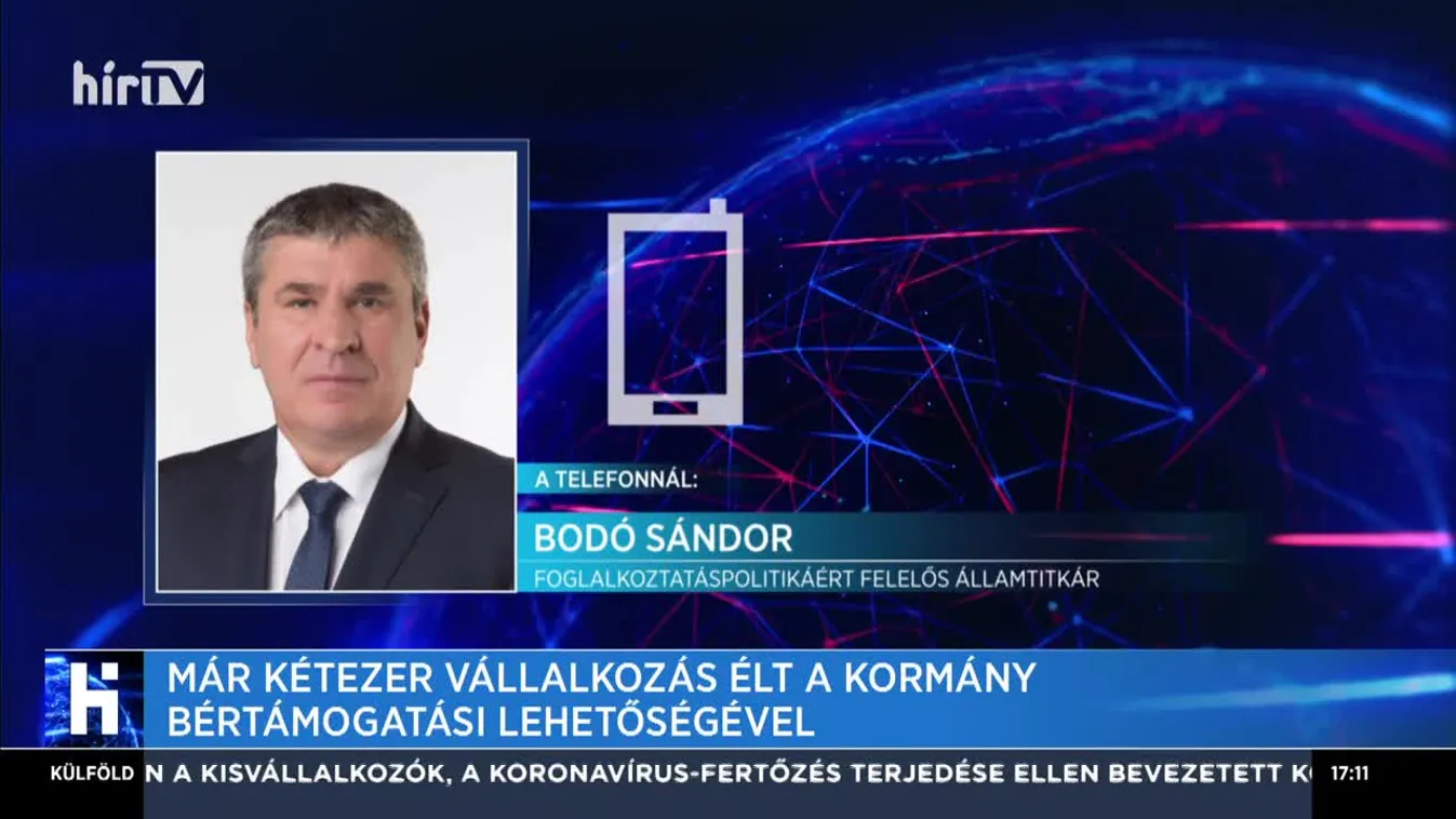 Mér kétezer vállalkozás élt a kormány bértámogatási lehetőségével