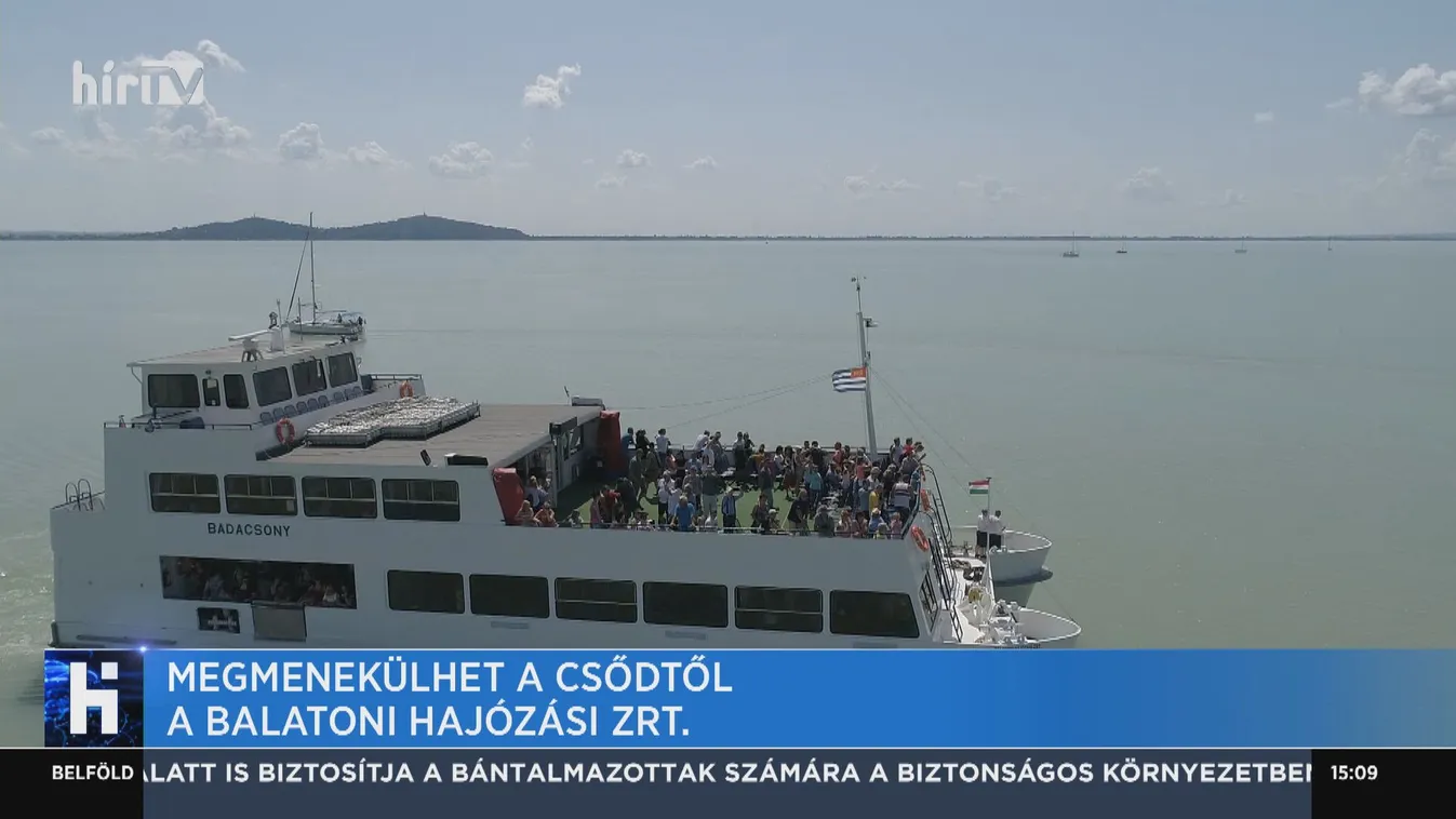 Megmenekülhet a csődtől a Balatoni Hajózási Zrt.