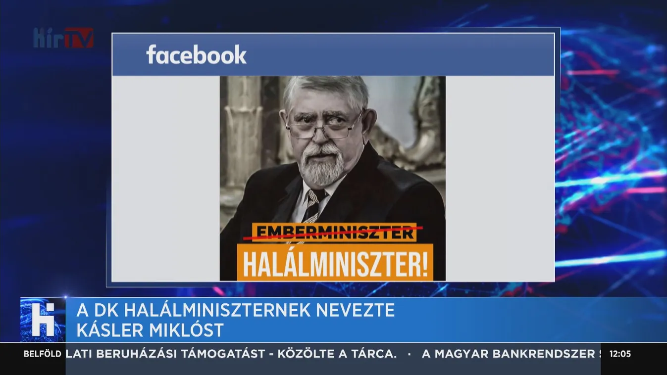 A DK halálminiszternek nevezte Kásler Miklóst