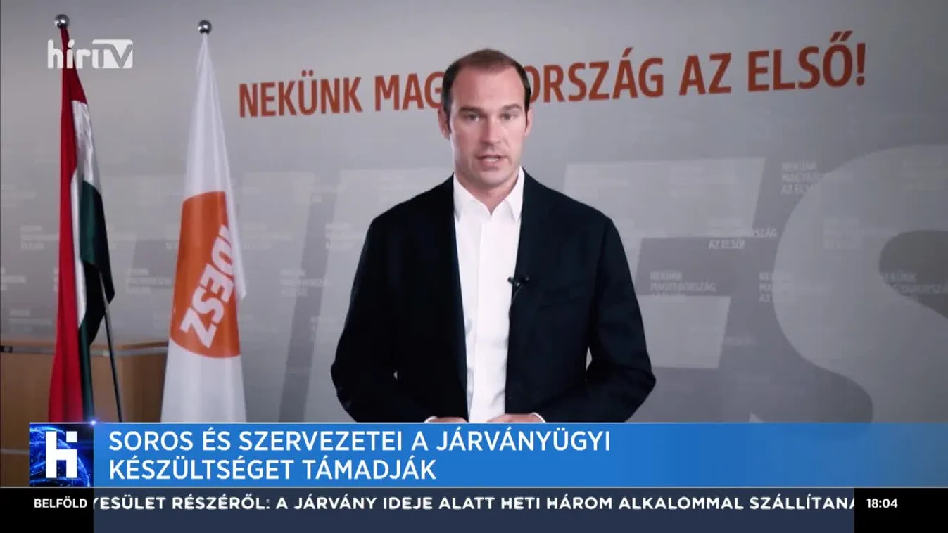 Soros és szervezetei a járványügyi készültséget támadják