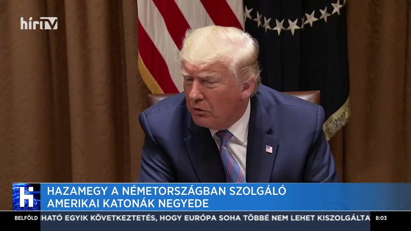 Hazamegy a Németországban szolgáló amerikai katonák negyede