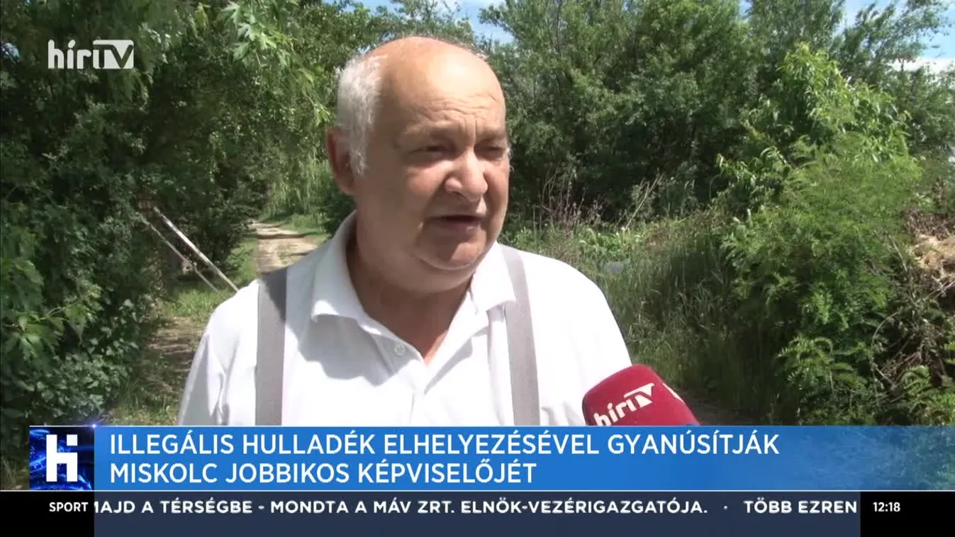 Illegális hulladék elhelyezésével gyanúsítják Miskolc jobbikos képviselőjét