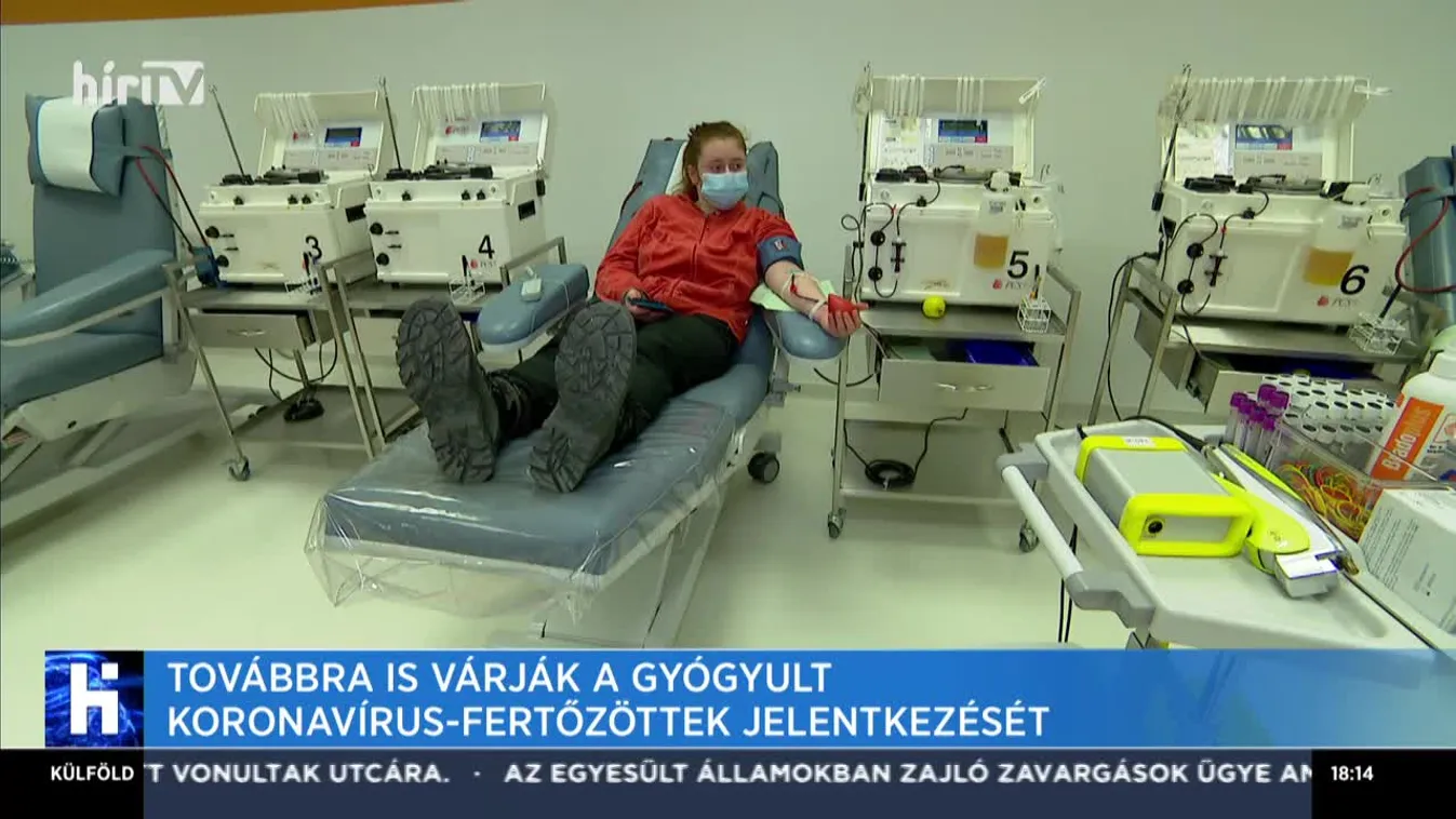 Továbbra is várják a gyógyult koronavírus-fertőzöttek jelentkezését