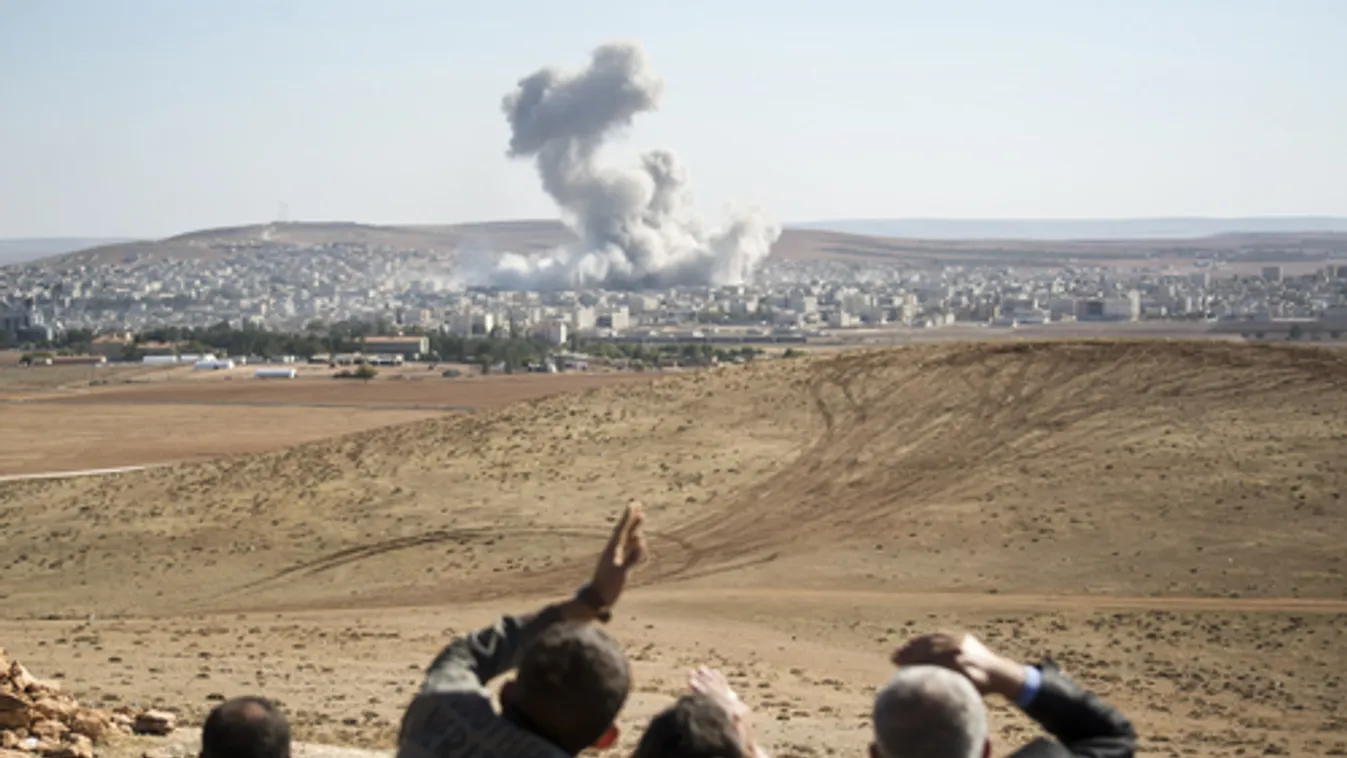Légicsapások érték Irán-barát milicisták szíriai hadállásait