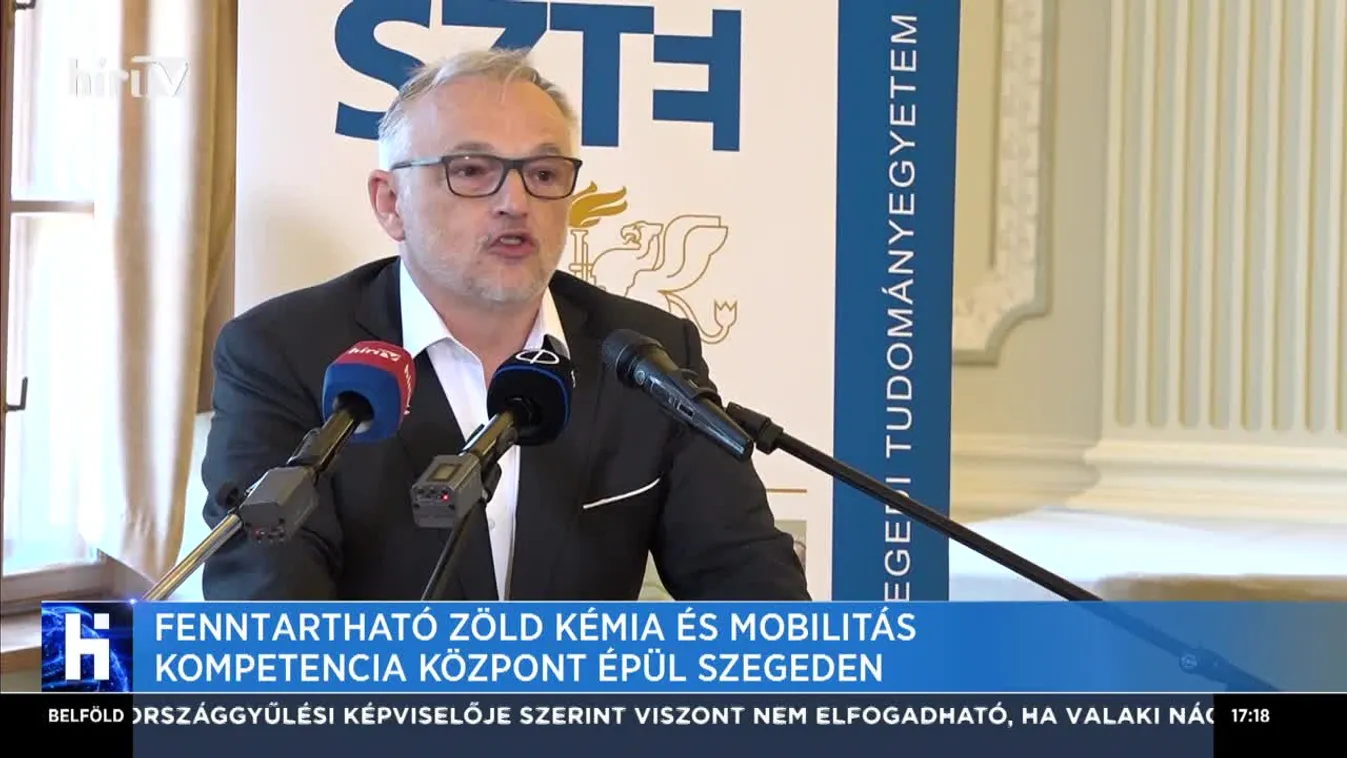 Fenntartható Zöld Kémia és Mobilitás Kompetencia Központ épül Szegeden