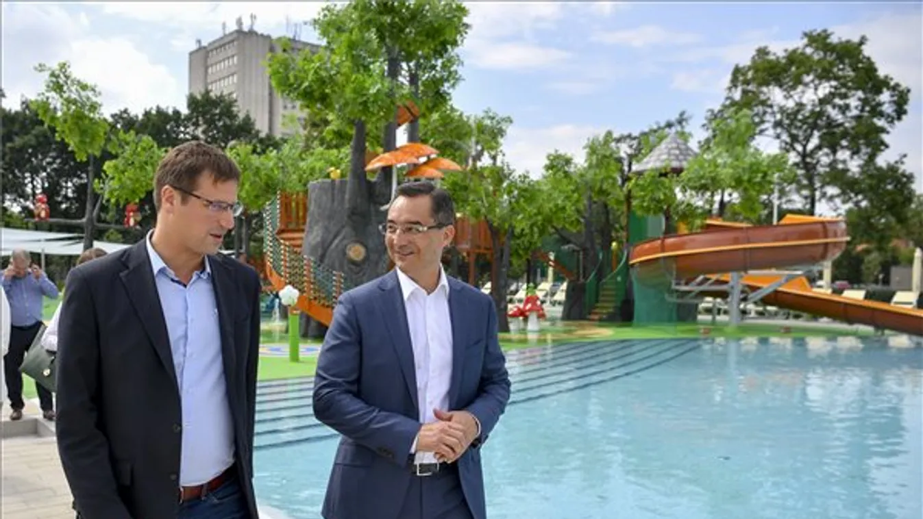 Átadták a debreceni nagyerdei strandot