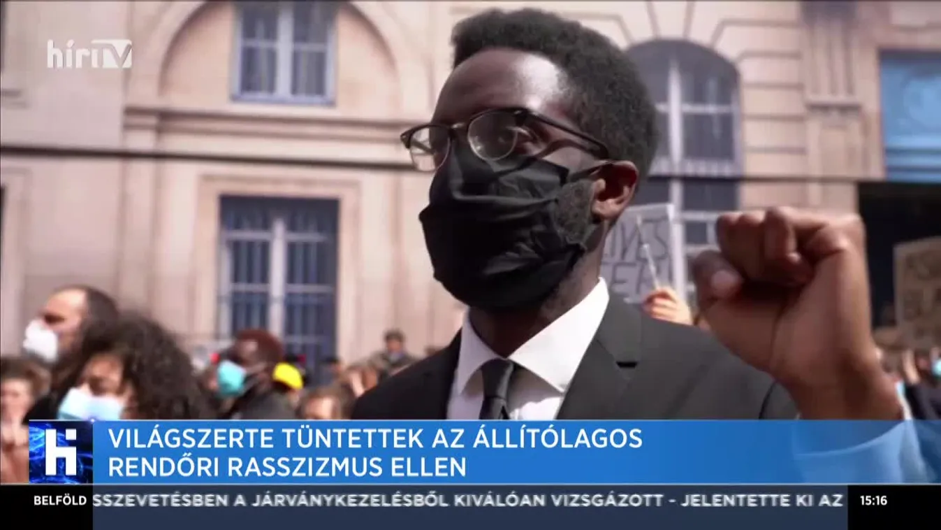 Világszerte tüntetnek az állítólagos rendőri rasszizmus ellen