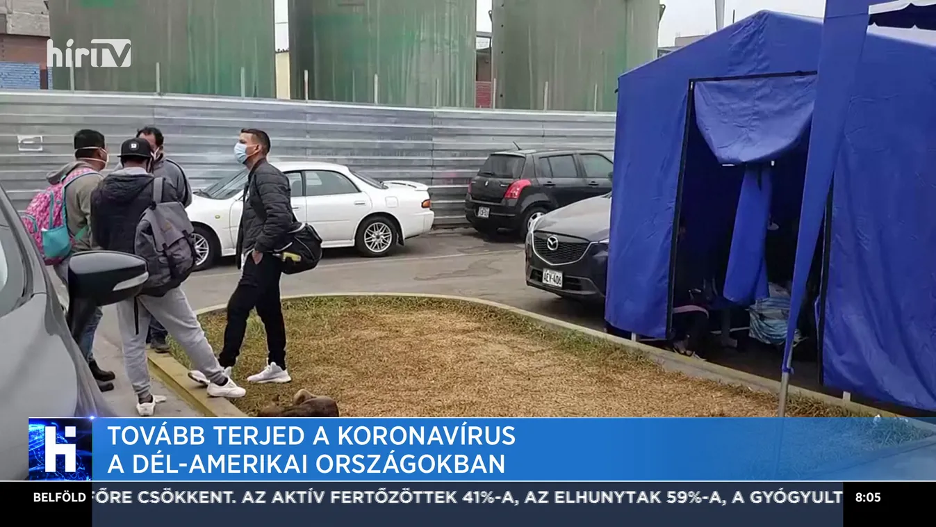 Tovább terjed a koronavírus a dél-amerikai országokban